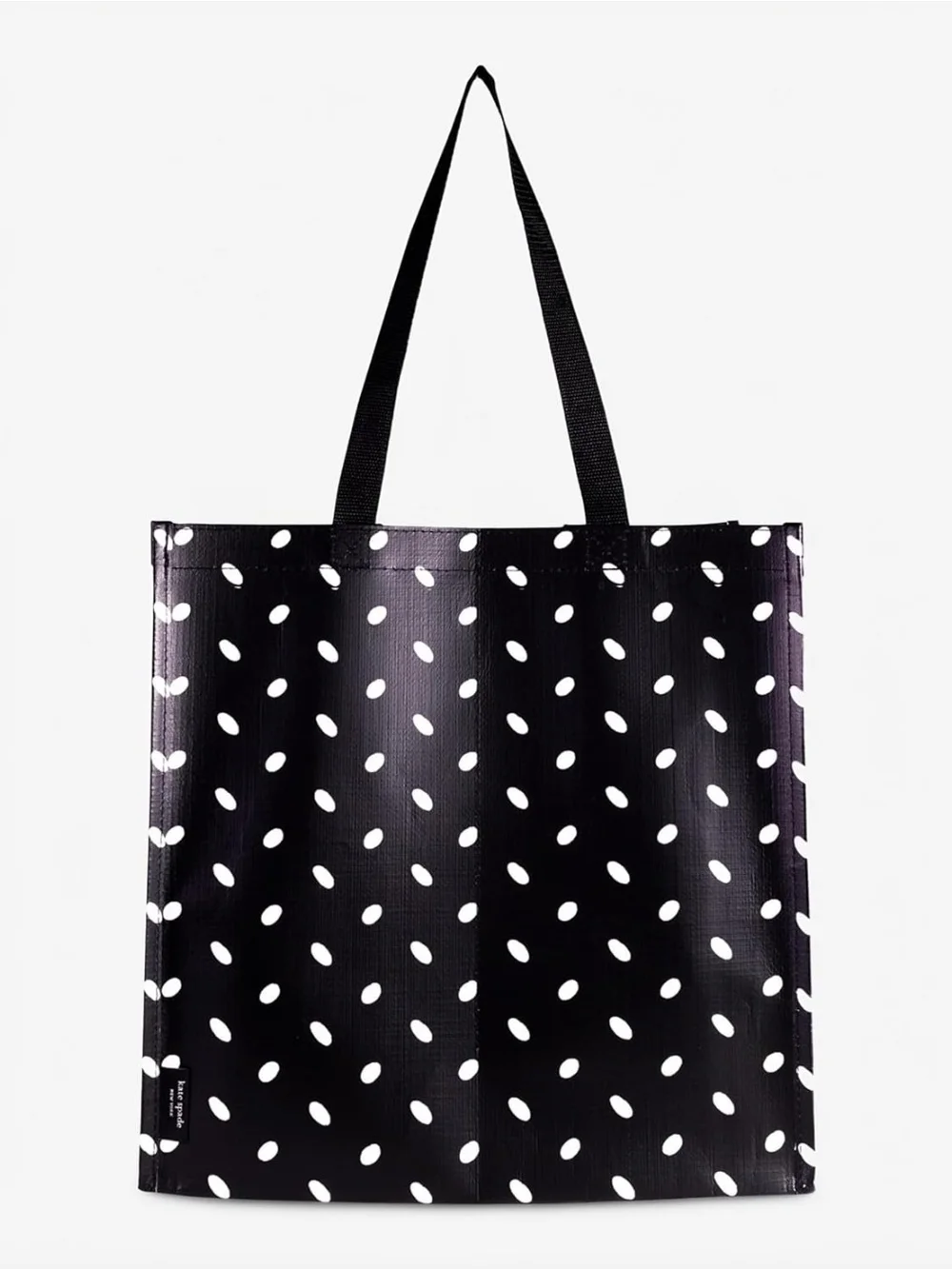 kate spade Black and White Polka Dot Market Shopper